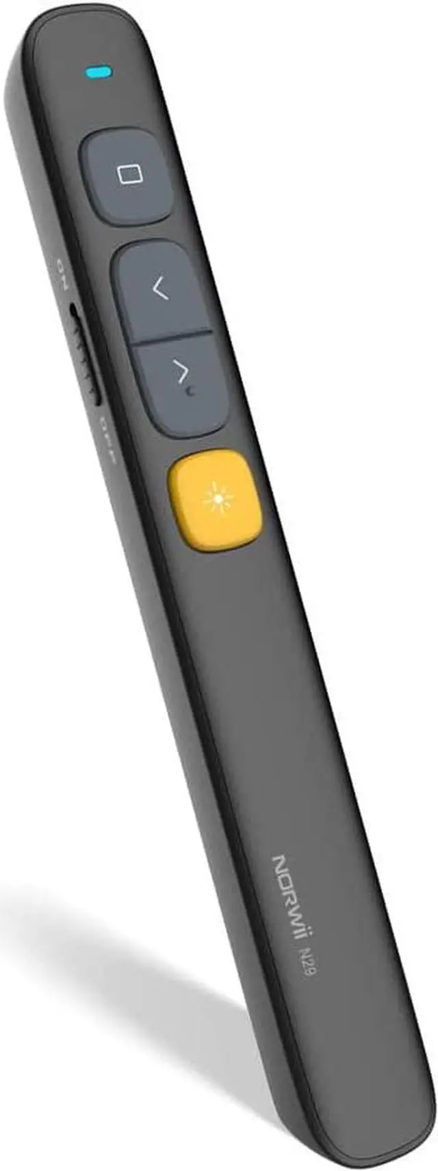 Main image of NORWII N29 Wireless Presenter with 300 FT Long Range, 2.4GHz Presentation Clicker for Presentation Remote Powerpoint Clicker Slide Advancer Supports Hyperlink/Volume/Mac/Key-Customized