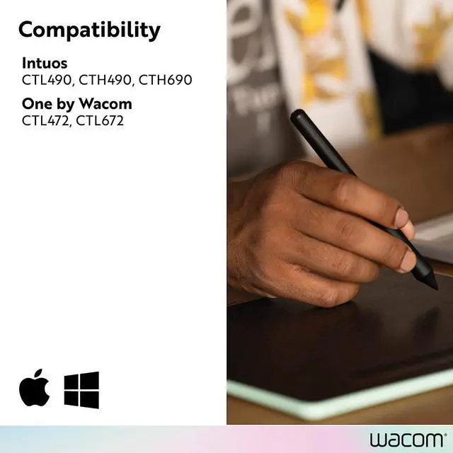 Alt view image 7 of 7 - Wacom Intuos Pen LP190K (Old Version), Black