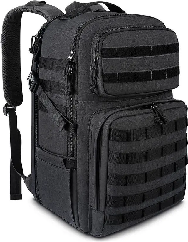 Main image of 17 inch Laptop Backpack Large Military Tactical Backpack for Men TSA Approved Water Resistant Gym Daypacks Computer Bag Carry on Travel Rucksack for Work Army Camping Hiking