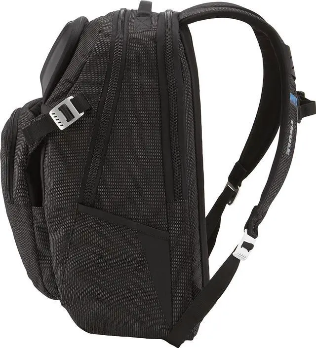 Alt view image 5 of 7 - Thule Crossover 32L Backpack - 15inch MacBook Pro / 15.6inch PC/Tablet compatible - Crush proof sunglass/tech pocket - Travel backpack - Carry on sized backpack,Black