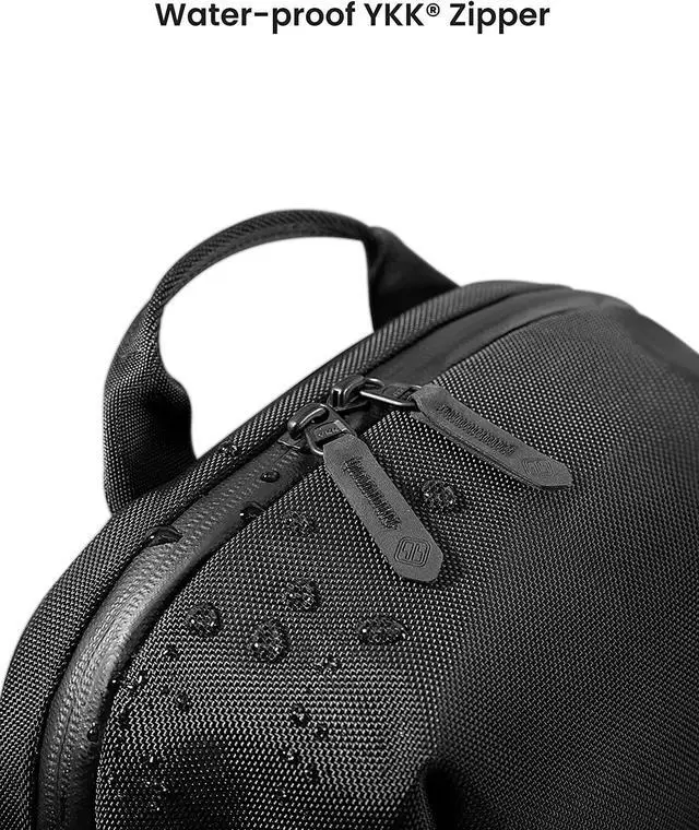 Alt view image 6 of 7 - tomtoc 14-inch Compact EDC Sling Bag, Minimalist Chest Shoulder Backpack Crossbody Bag for up to 14-inch MacBook Pro M1/M2 A2779 A2442, Water-resistant, Lightweight Daypack for Travel, Work, Sport