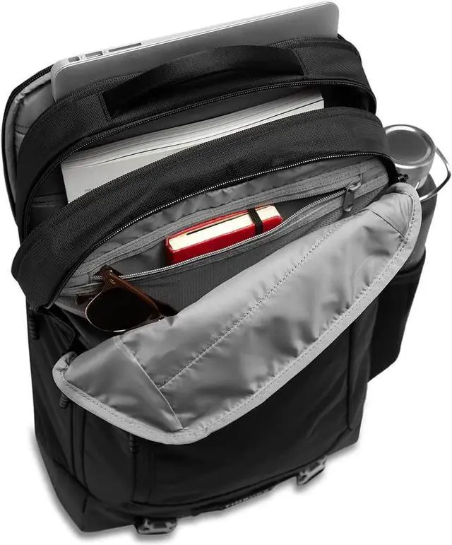 Alt view image 2 of 6 - Timbuk2 Authority Laptop Backpack Deluxe, Eco Black Deluxe