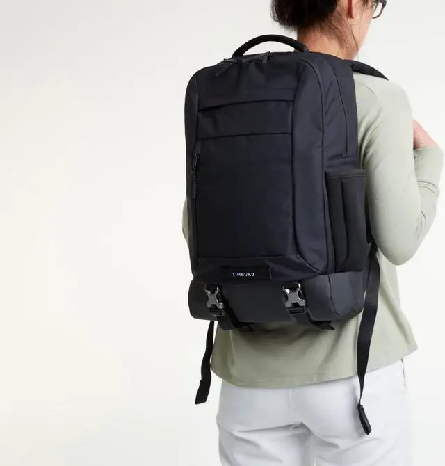Alt view image 4 of 6 - Timbuk2 Authority Laptop Backpack Deluxe, Eco Black Deluxe