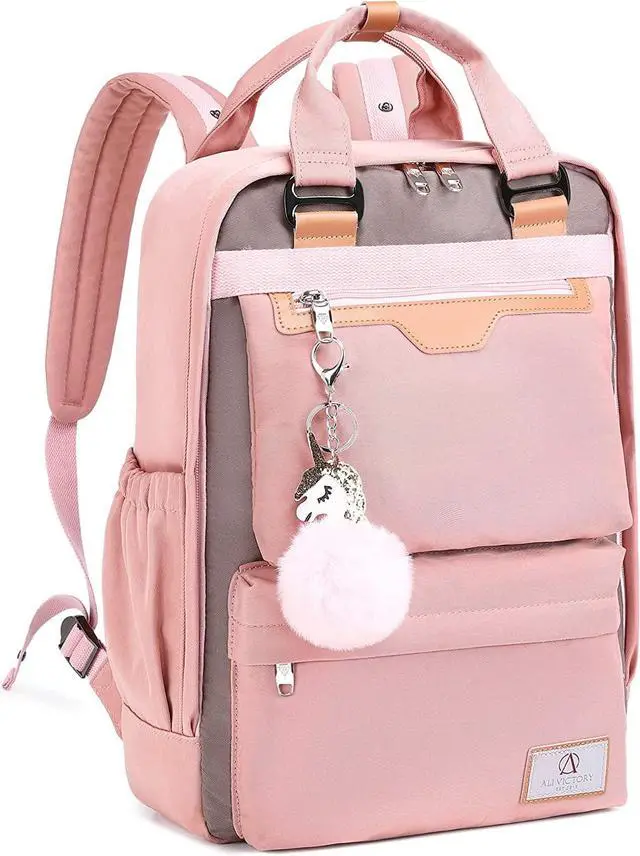 allintilte:best backpacks for college students with laptops abshoo Big Student Laptop Backpack Women Middle High School Teen Girls Bookbag Travel Daypack (Black) AO ALI VICTORY girls school bag has a large capacity to meet kids daily needs The best laptop backpacks for