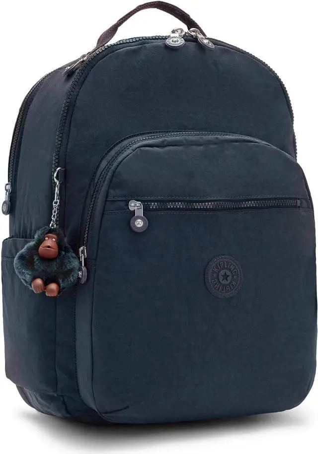 Alt view image 2 of 7 - Kipling Women's Seoul Extra Large 17 Laptop Backpack, Durable, Roomy with Padded Shoulder Straps, Bag