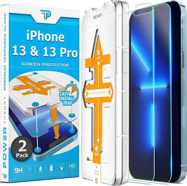 iPhone 12 Mini Tempered Glass Screen Protector [2-Pack] – Power Theory