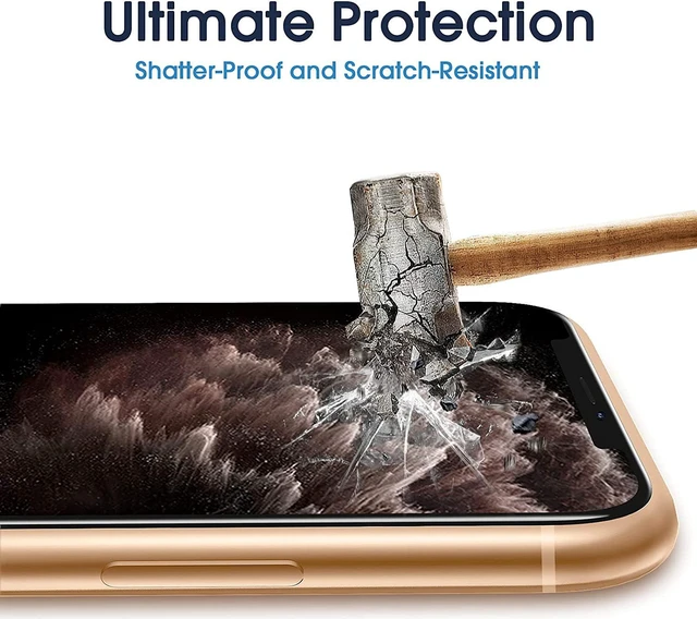 Alt view image 5 of 6 - amFiIm OneTouch for iPhone 11 Pro Screen Protector 5.8 Tempered Glass