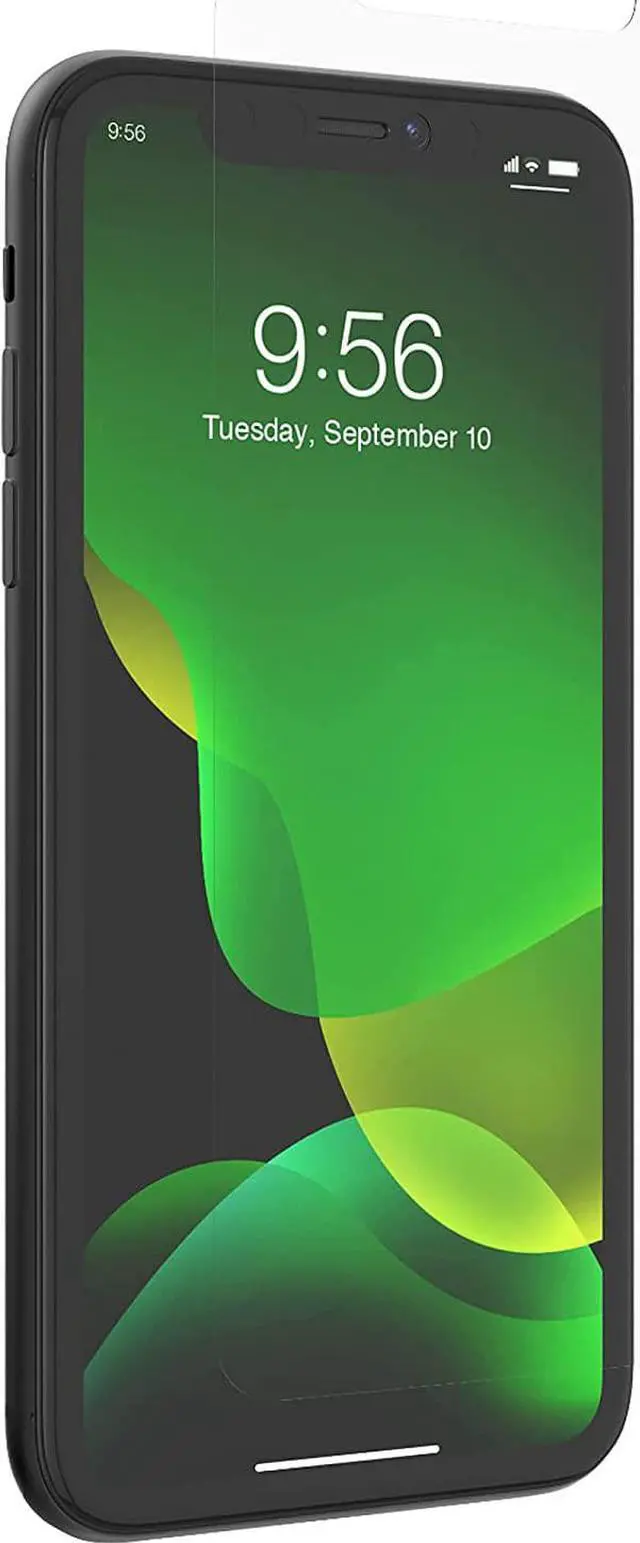 Alt view image 7 of 7 - ZAGG InvisibleShield Glass Elite Screen Protector for iPhone 12, iPhone 12 Pro, iPhone 11 and iPhone XR  Strongest Tempered Glass, Smudge-Free ClearPrint, Extreme Shatter, Impact, Scratch Protection
