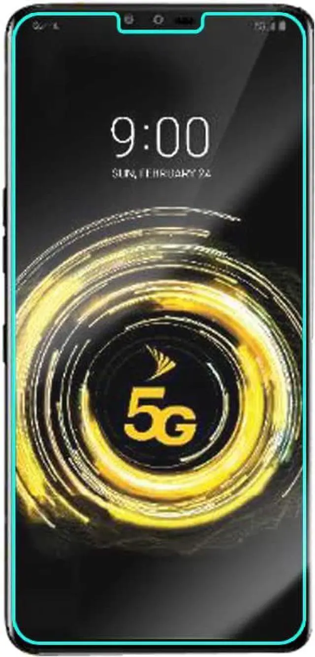 Alt view image 3 of 4 - Mr.Shield Designed For LG V50 ThinQ [Tempered Glass] [3-PACK] Screen Protector with Lifetime Replacement