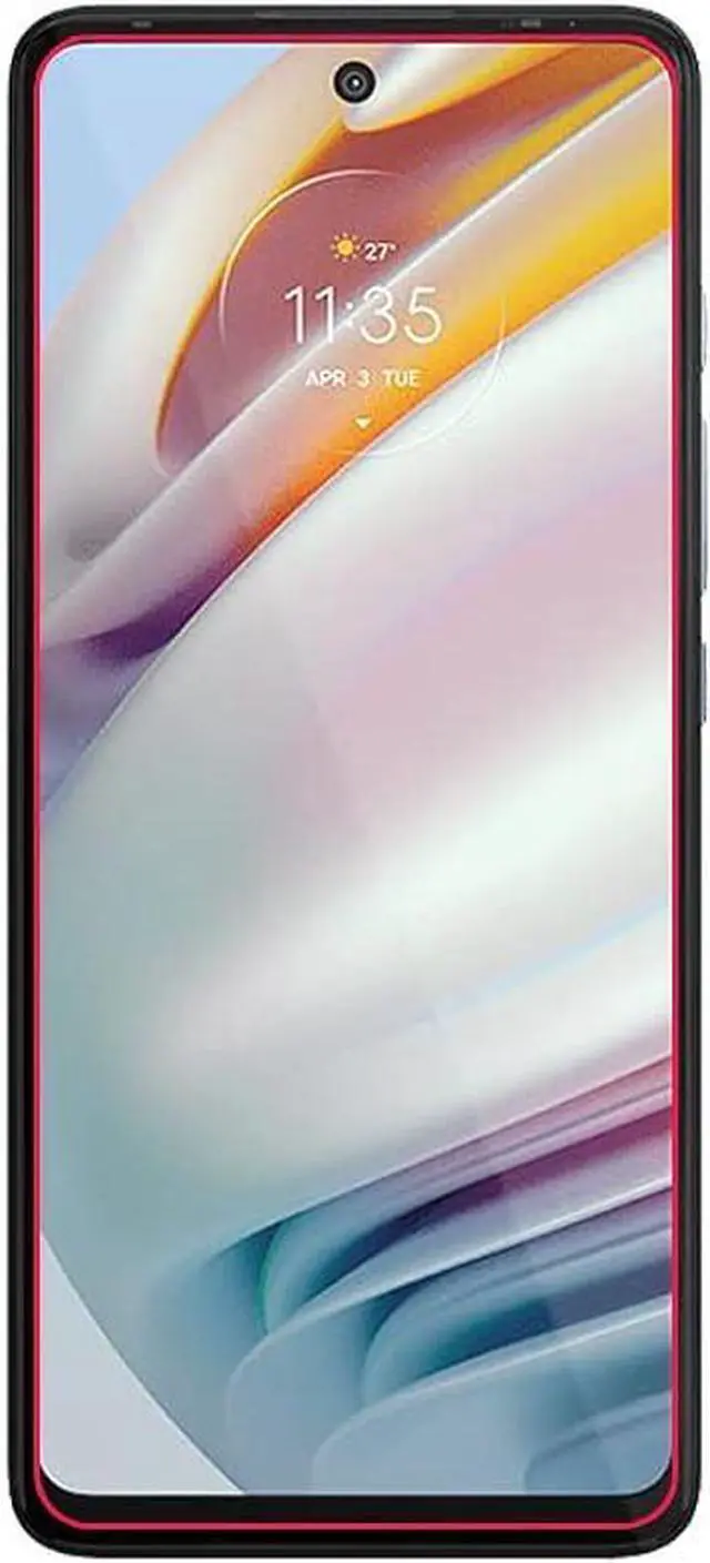 Alt view image 3 of 5 - Mr.Shield [3-Pack] Designed For Motorola Moto G60s [Tempered Glass] [Japan Glass with 9H Hardness] Screen Protector with Lifetime Replacement, Welcome to consult