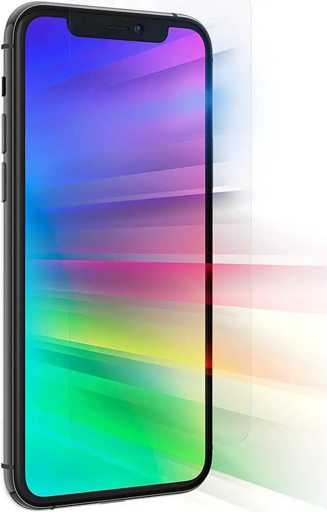 Main image of ZAGG Glass Elite VisionGuard+- Screen Protector - with Blue Light Filter - for iPhone 11 Pro, iPhone Xs, iPhone X - invisibleShield - Impact Protection