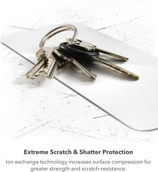 Alt view image 3 of 5 - ZAGG Glass Elite VisionGuard+- Screen Protector - with Blue Light Filter - for iPhone 11 Pro, iPhone Xs, iPhone X - invisibleShield - Impact Protection