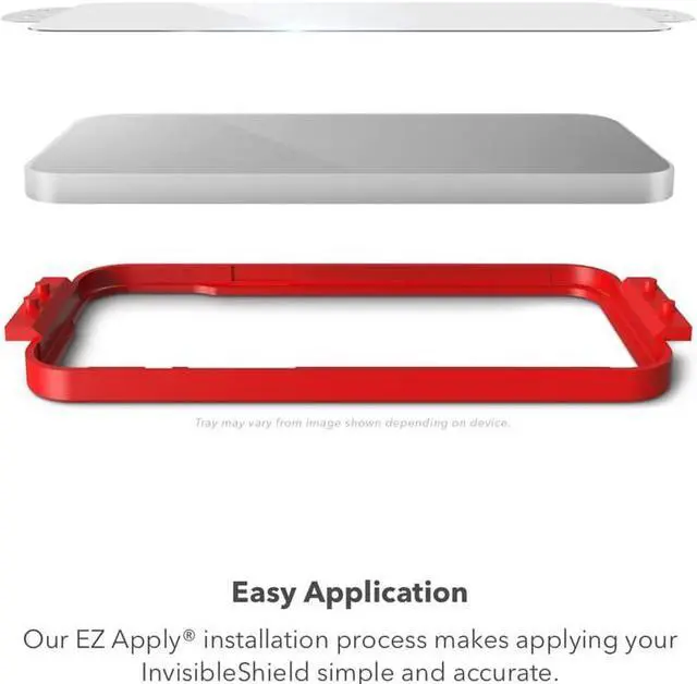 Alt view image 4 of 5 - ZAGG Glass Elite VisionGuard+- Screen Protector - with Blue Light Filter - for iPhone 11 Pro, iPhone Xs, iPhone X - invisibleShield - Impact Protection