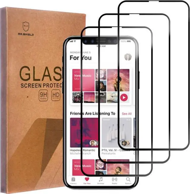 [3-PACK] Screen Protector For iPhone X/iPhone Xs/iPhone