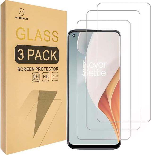 Main image of Mr.Shield [3-Pack] Designed For OnePlus (Nord N10 5G) [Tempered Glass] Screen Protector [Japan Glass With 9H Hardness] with Lifetime Replacement, Welcome to consult