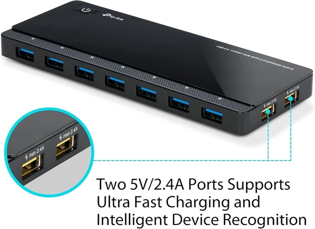 Alt view image 2 of 5 - TP-Link Switch UH720 - Noir