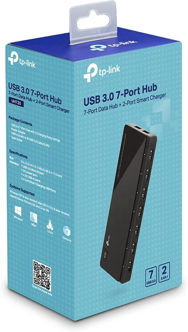 Alt view image 5 of 5 - TP-Link Switch UH720 - Noir