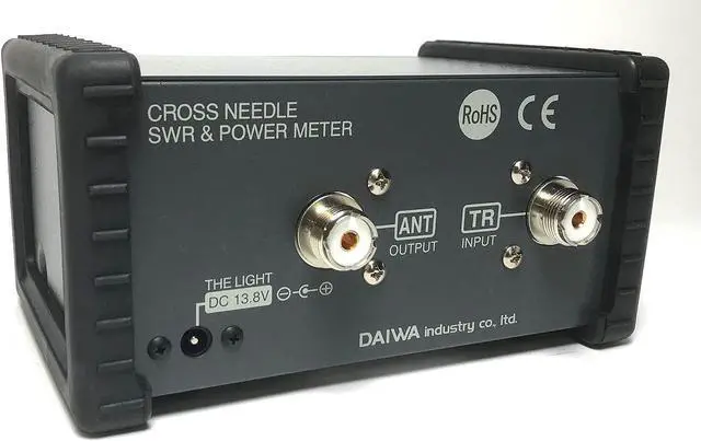 Main image of Comet CN-501H2 CN501-H2 Original Daiwa SWR Power Meter, AVG Reading, 2KW Power (1.8~60MHz, 1 KW 144MHz) - UHFSO-239 Connector, Black, Medium