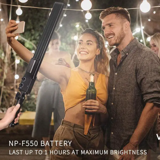 Alt view image 4 of 7 - Battery Powered Photography Light Outdoor Portable Handheld Wand