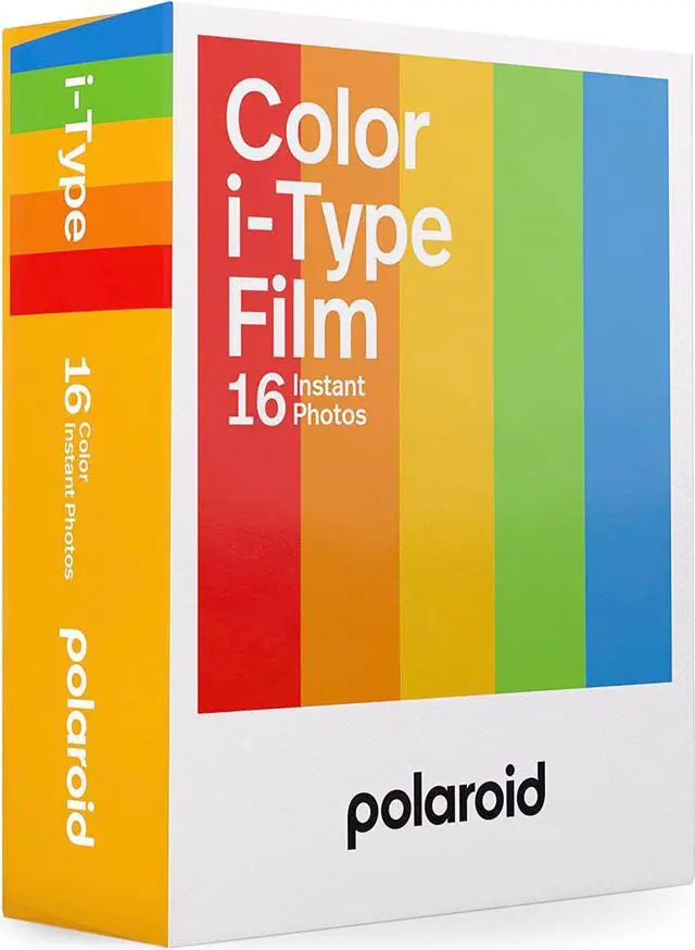 Alt view image 3 of 7 - Polaroid Now 2nd Generation I-Type Instant Camera + Film Bundle - Now Black Camera + 16 Color Photos (6248)