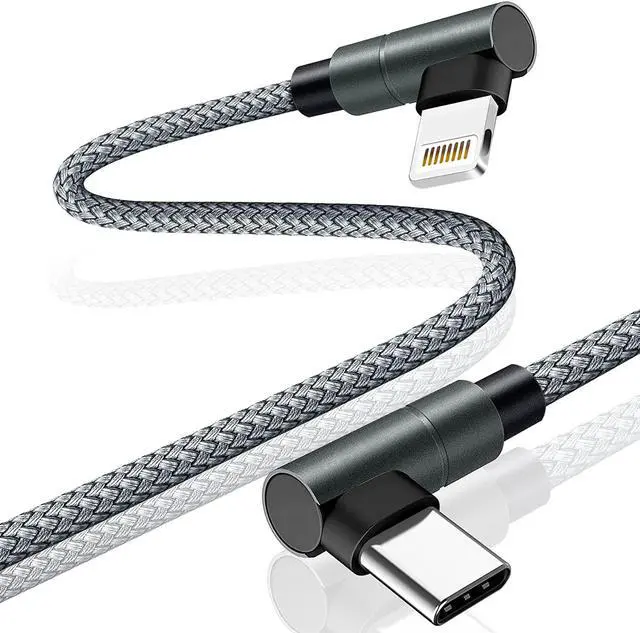 Main image of USB C to Lightning Cable 6FT iPhone Fast Charger Cable USB-C Power Delivery Charging Cord for iPhone 13/12/12 PRO Max/12 Mini/11/11PRO/XS/Max/XR/X/8/8Plus/iPad(Gray)