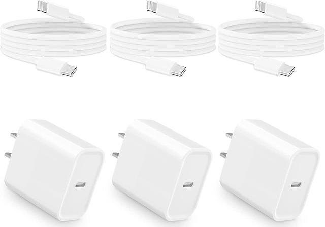 2 Pack [Apple MFi Certified ] 20W USB C Wall Chargers 6FT Cables Compatible  with iPhone 14/14 Pro/14 Pro Max/14 Plus/13/13Pro/12/12 Pro/11/11Pro,iPad