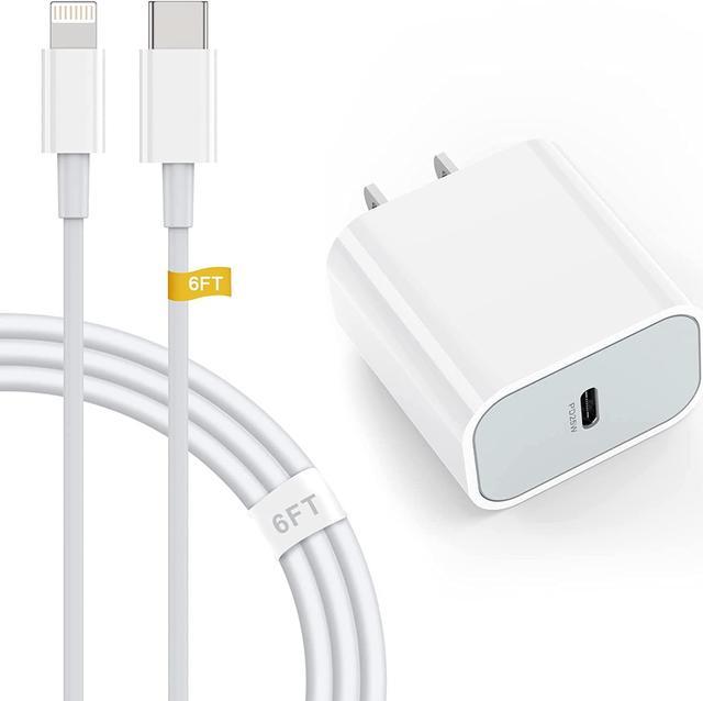 20W USB-C PD Charger + USB-C to Lightning Cable