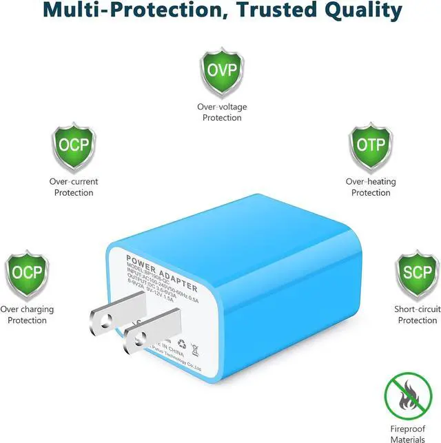 Alt view image 6 of 7 - Quick Charge 3.0 Fast Charger Type C Wall Charger Block Plug +6FT Android Phone Charger C Cable for Samsung Galaxy S24 S23 S22 Ultra S21 FE S20 S10 S9 S8 Note 20 A15 A54 A14 A53 A12 A13 A03S A23 A32