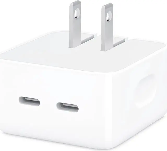 Main image of 35W Dual USB-C Port Compact Power Adapter, PD 3.0 GaN Foldable Type C Plug Fast Wall Charger Block for Phone16/15/14/13/12/11/10Pro Max Plus Mini, iPad, MacBook Air and More