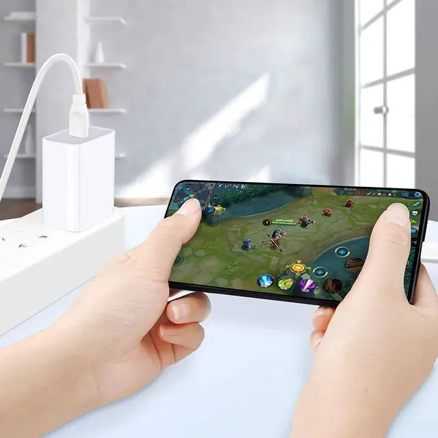 Alt view image 3 of 7 - Samsung Charger Fast Charging for Samsung Galaxy S24 S23 S22 Ultra S21 S20 FE 5G A73 A53 A14 A52 A42 A32 A23 A13 A12 A04 A03S,20W PD Charger Block & 9ft C Cable Charger for Pixel 8 7Pro 7 6a 6 Pro 5a