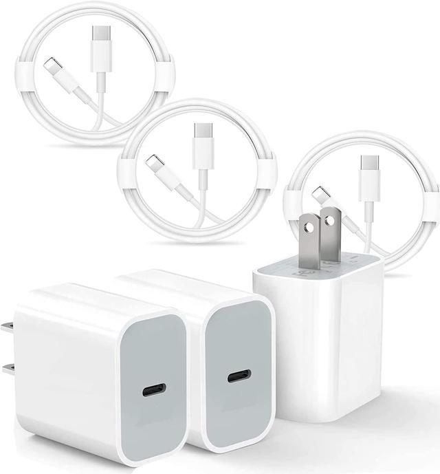 Fast iPhone Charger, 20W USB Type C Wall Charger with 3.3ft Cable Cord  Compatible with iPhone 13 12 11 X 