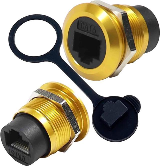 Monoprice Keystone Jack - USB 3.0 A Female To A Female Coupler Adapter, Flush Ty