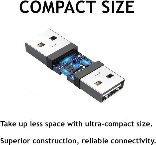 Alt view image 3 of 7 - 10Pack D-Type USB 2.0 Panel Mount Connector, Solderless USB2.0 Female to Female Feed Thru Bulkhead Converter for Audio Video Network Industrial Equipment