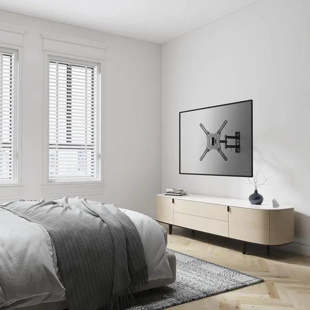 Alt view image 2 of 7 - ProHT Articulating TV Wall Mount TV Stand(05416) Full Motion for Most 23- 55 3D LED, LCD TVs and Screens, +15°~ -15°Tilt; +90°~ -90° Swivel, VESA up to 400x400,Max Load 66lbs