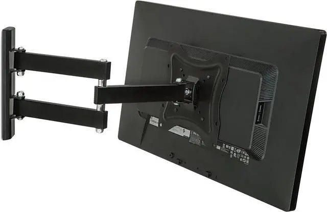 Alt view image 3 of 7 - Mount-It! TV Wall Mount Bracket Full Motion Computer Monitor Arm, Swivel Tilting Corner Bracket for 23 - 42 inch Screen LCD LED Plasma 4K Flat Panel Screen TV, up to VESA 200 66 Lb Capacity (MI-2041L)