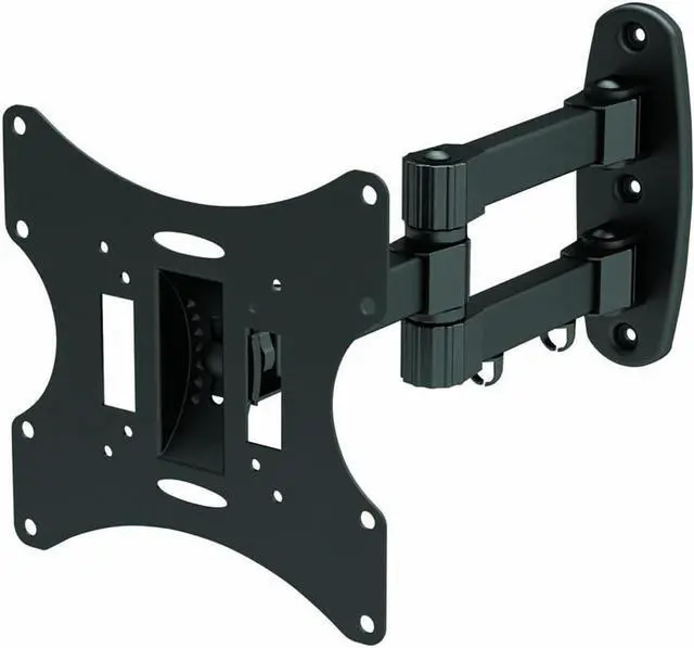 Alt view image 2 of 3 - Black Full-Motion Tilt/Swivel Wall Mount Bracket for Element ELEFW328 32" inch LED HDTV TV/Television - Articulating/Tilting/Swiveling