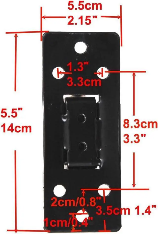 Alt view image 5 of 7 - VideoSecu TV Wall Mount Long Articulating LCD LED UHD TV Monitor Flat Panel Mount for Most 26" 27" 30" 32" 39" 40" VESA 75mm/100 mm ML513B CG5
