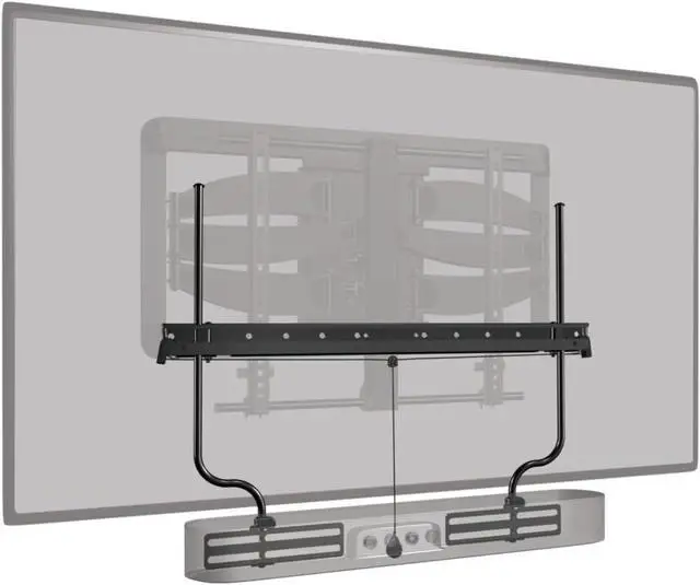 Main image of Sanus Soundbar Mount For TV Mount Bracket - Height & Depth Adjust, Moves In-Sync With TV, Supports Sound Bars Up To 20 lbs - SASB1-B1