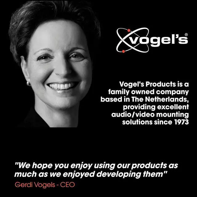 Alt view image 7 of 7 - Vogel's TVM 5405 Extremely Flat TV Wall Bracket for 32-77 inch TVs, Max. 165 lbs, TV Bracket max. VESA 400x400, Universally Compatible, Distance to The Wall only 0.59 inch