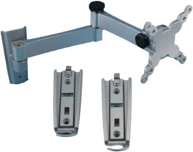 Main image of Ready America Strong Arm Removable LCD TV Wall Mount, Travel Accessories for RV, Camper, Truck, Dual-Locking Mounting Stations, Tilts, Pans, & Extends, Earthquake, Fire, Flood Safety,Gray