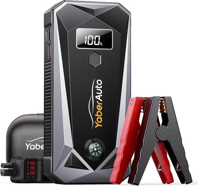 YaberAuto 5000A Car Battery Jump Starter for All Gas/10.0L Diesel
