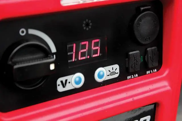 Alt view image 4 of 5 - Clore Automotive Jump-N-Carry JNC770R 1700 Peak Amp Premium 12 Volt Jump Starter - Red