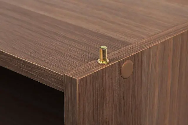 Alt view image 5 of 7 - IRIS USA 3-Shelves Modular Wood Stacking Storage Box, for Office Closet and Nightstand, Easy Assembly, Customizable, Stacking Storage Boxes, Walnut