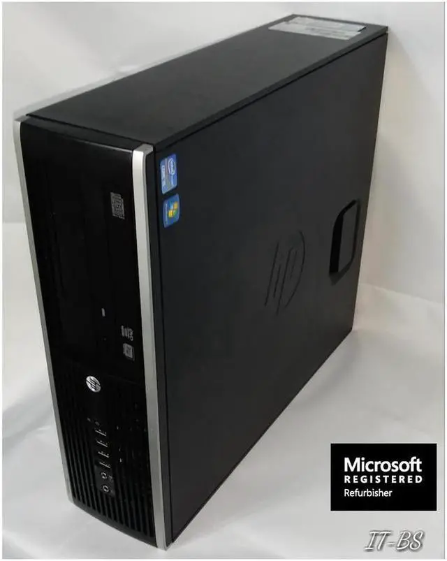 Main image of HP Compaq 6300 Pro SFF PC - Intel Core i5 3470 3rd Gen 3.2 GHz 10GB Memory 1Terabyte HDD DVD-RW Windows 10 Home 64-Bit