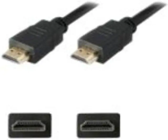 Alt view image 2 of 12 - AddOn HDMI2HDMI35F  35ft Black HDMI 1.3 Cable M-M