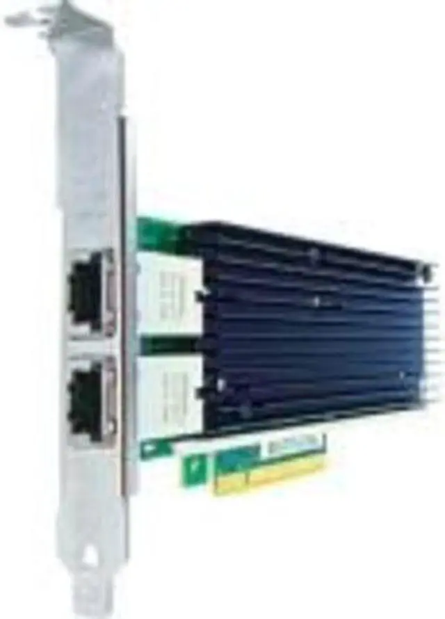 Alt view image 2 of 5 - Axiom Pcie X8 10Gbs Dual Port Copper Network Adapter