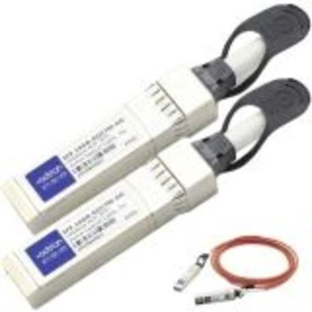 Alt view image 2 of 3 - AddOn MSA and TAA Compliant 10GBase-AOC SFP+ to SFP+ Direct Attach Cable (850nm, MMF, 2m)