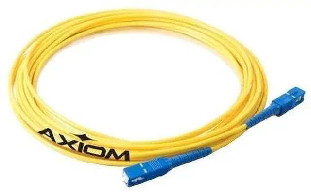 Main image of AXIOM LC/ST SINGLEMODE SIMPLEX OS2 9/125 FIBER OPTIC CABLE 1M