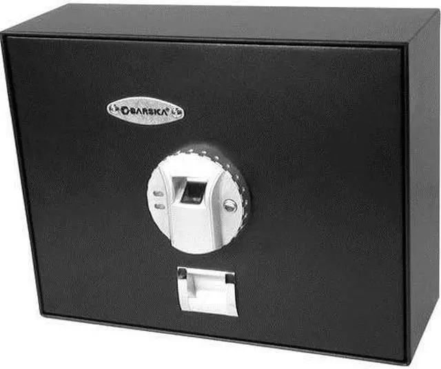Alt view image 13 of 19 - Barska Top Opening Biometric Safe Black Top Opening Biometric Drawer Safe
