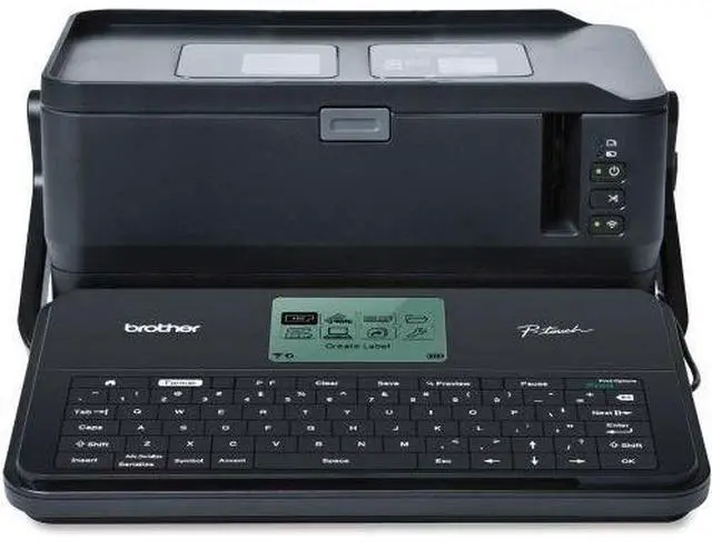 Alt view image 2 of 20 - Brother P-touch PTD800W Thermal Transfer Printer - Desktop - Label Print